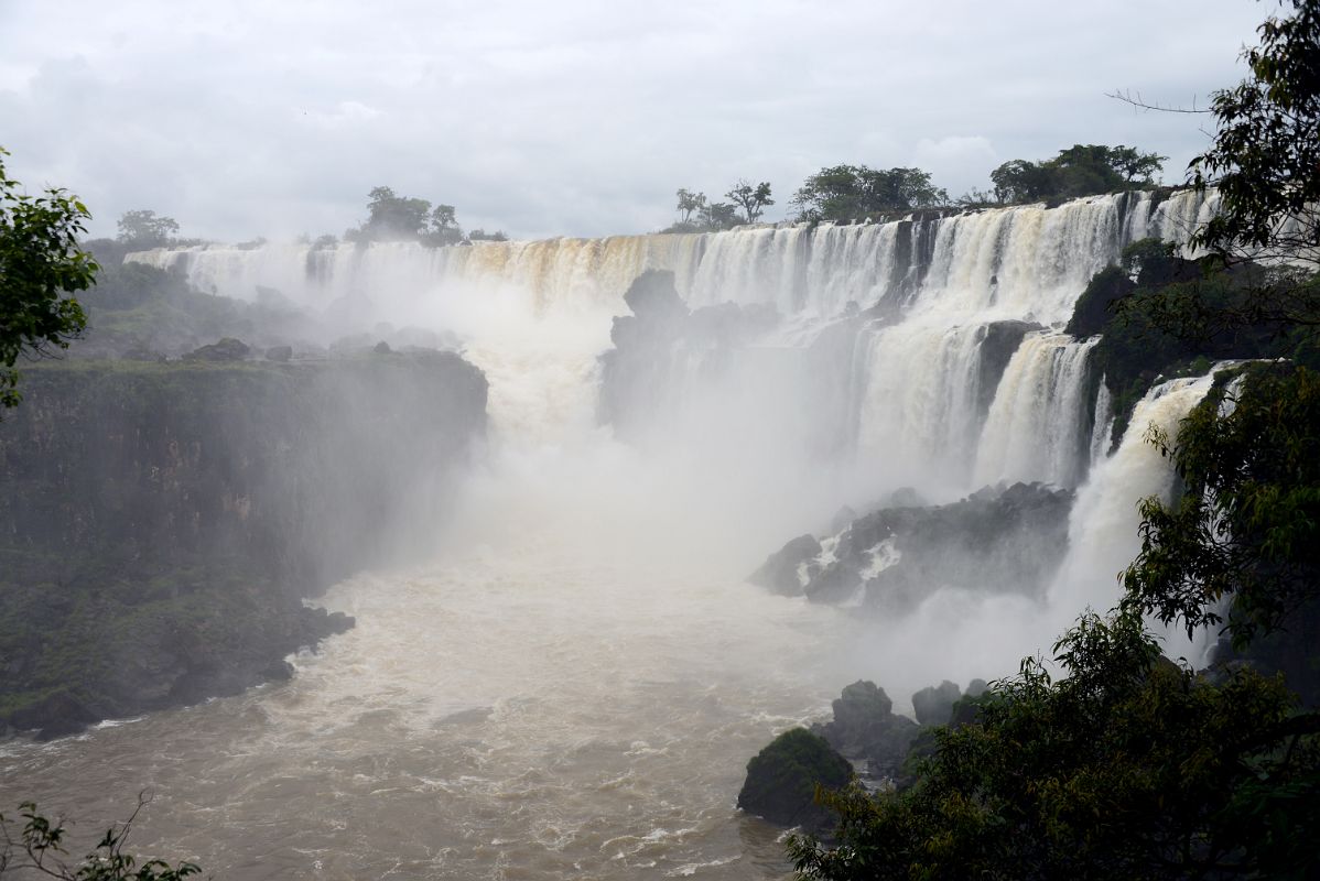 21 Argentinian Iguazu Falls From Paseo Inferior Lower Trail